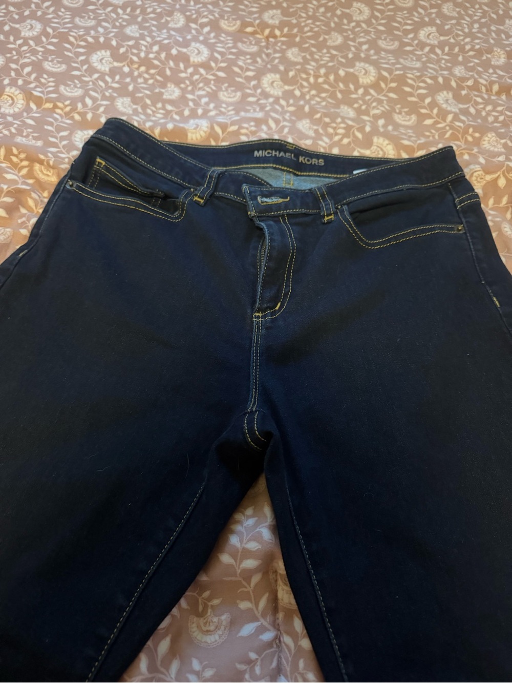 Michael Kors Dark Navy Stretch Jeggings